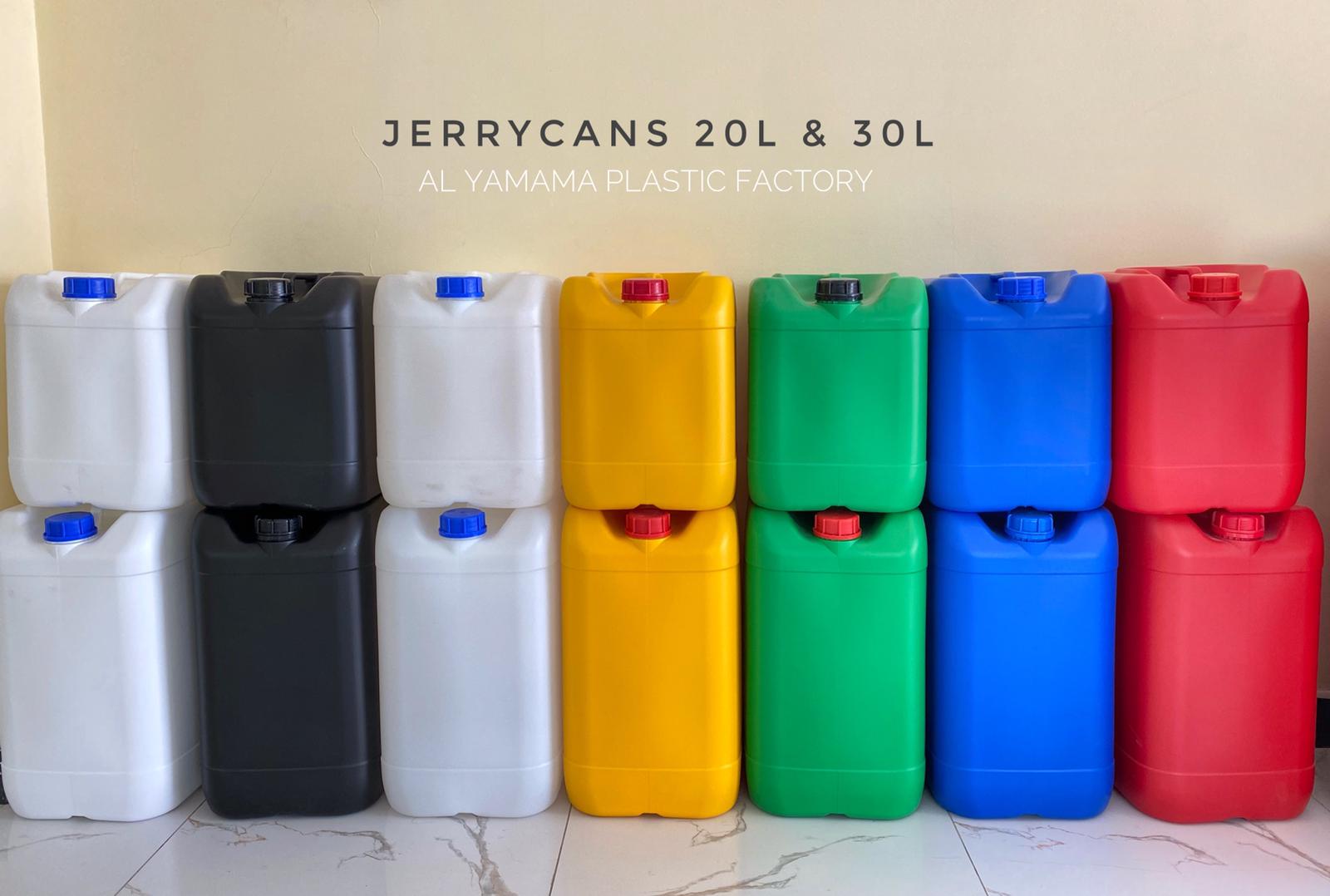 Colored Jerrycans